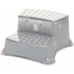 Dvojstupínek k WC/umyvadlu "Unicorn", Grey/Pink – Hledejceny.cz