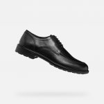 Geox černá pánská společenská obuv Walk Pleasure – Zboží Mobilmania
