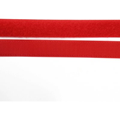 Pro Háčkování Suchý zip, 20 mm, komplet červená – Hledejceny.cz