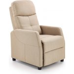 Halmar polohovací Felipe béžová – Zboží Mobilmania