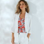 Splývavý blejzr se 3/4 rukávy režná – Sleviste.cz