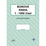 Baloušek Tisk ET400 Bonová kniha, A4, 1-1000 čísel – Zboží Živě