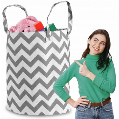 Nukido Koš 35 x 60 cm šedá – Zbozi.Blesk.cz