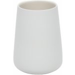 5five Simply Smart Kelímek na kartáčky COCON keramický bílý – Zboží Dáma