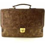 Hajn pánská kožená aktovka rustik hnědá – Zboží Dáma