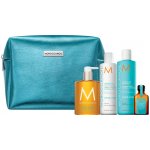 Moroccanoil A Window To Hydration šampon Hydrating Shampoo 250 ml + kondicionér Hydrating Conditioner 250 ml + mýdlo na ruce 360 ml + olej na vlasy Treatment 25 ml + kosmetická taštička dárková sada – Zbozi.Blesk.cz