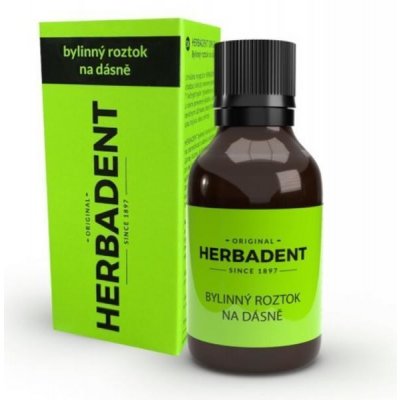 Herbadent bylinný roztok na dásně 25 ml – Hledejceny.cz