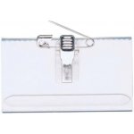 Jmenovka Combi Clip 8101, 54 x 90 mm, čirá, 50 ks – Zboží Dáma