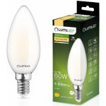 Lumiled LED žárovka LED E14 B35 7W = 60W 806lm 3000K Teplá bílá 360° Filament – Hledejceny.cz