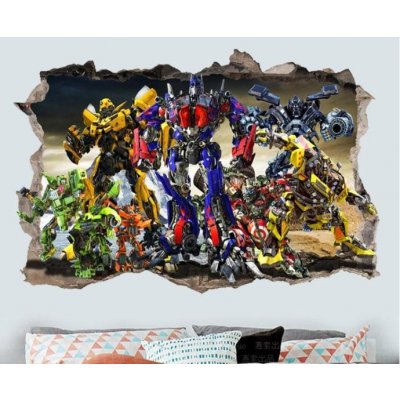 Živá Zeď Samolepka Transformers II 88 x 58 cm – Zbozi.Blesk.cz