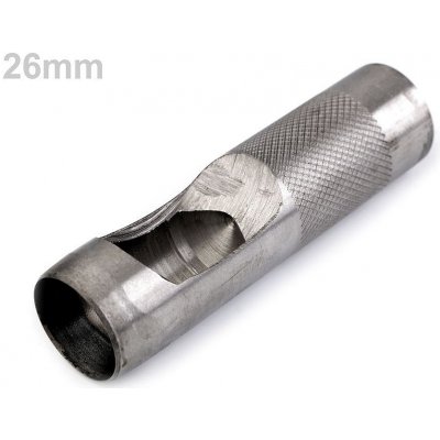 Výsečník / děrovač na látky Ø25 mm, Ø26 mm, Ø28 mm, Ø32 mm Varianta: 26 mm nikl, Balení: 1 ks – Hledejceny.cz