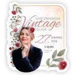Personal Personal Personalizované pozvánky Vintage oslava – Zboží Dáma