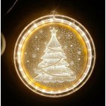 Foxter 3D LED Vánoční ozdoba s přísavkou 16 cm – Hledejceny.cz