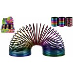 Teddies Spirála/pružina barevná plast průměr 8,5 cm 6 ks v boxu – Zboží Dáma