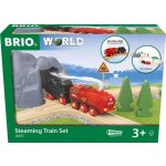 Brio World 36017 Vánoční vlaková sada s parní lokomotivou na baterie – Hledejceny.cz