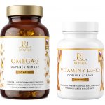 Balíček Omega-3 1500 mg 90 kapslí + Vitamin D3 + K2 60 kapslí – Hledejceny.cz