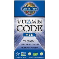 Garden of Life Vitamin Code Men Multivitamín pro muže 120 kapslí