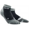 CEP Kotníkové outdoorové Light Merino ponožky dámské stonegrey / grey