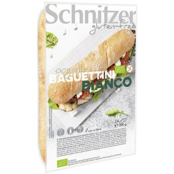 Schnitzer Bagetky světlé k dopékání bez lepku BIO 200 g