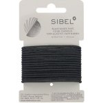 Tenké gumičky Sibel 50 mm, 16 ks, černé 4441416 – Zboží Dáma