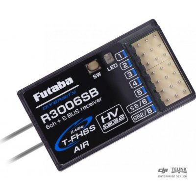 Futaba R3006SB T-FHSS 6k přijímač dual – Zbozi.Blesk.cz