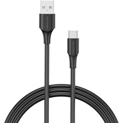 Vention CTHBF USB 2.0 to USB-C 3A, 1m, černý – Sleviste.cz