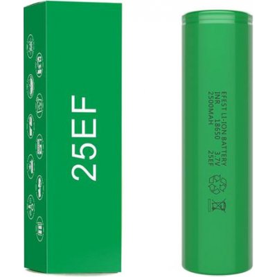Efest 25 EF Baterie 18650 2500mAh – Zboží Mobilmania