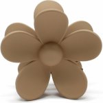 Skřipec ve tvaru květu Barva: hnědá – Zboží Dáma