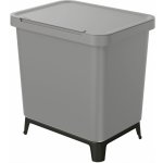 Prosperplast Odpadkový koš SYSTEMO 29 L šedý – Zboží Dáma