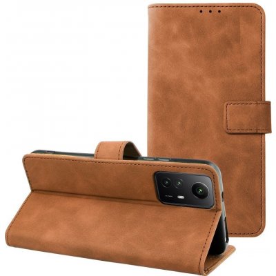 Pouzdro TENDER Xiaomi Redmi Note 12S, hnědé – Zboží Živě