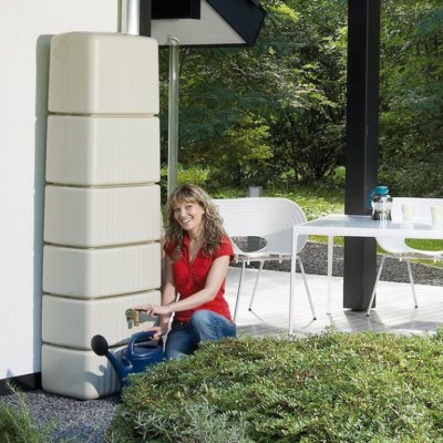 Elkoplast Plastová nádrž na dešťovou vodu SEINE 300 l, písková 255-70702 – Hledejceny.cz