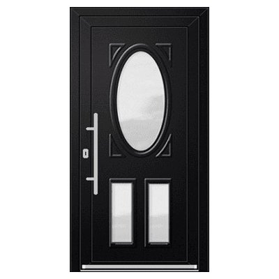 OknaDvereNaMiru.cz Vchodové plastové dveře 3D Corina 1 zlatý dub 100 x 200 cm – Sleviste.cz