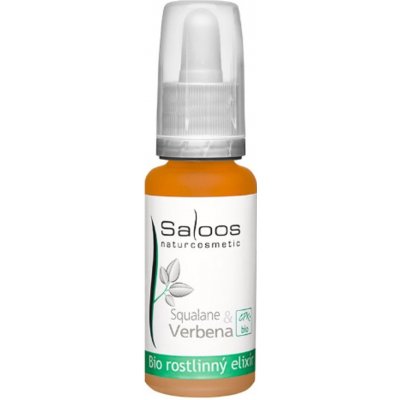 Saloos Bio rostlinný elixír Squalane & Verbena 20 ml