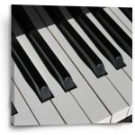 Sablio Obraz Klávesy piana - 50x50 cm – Hledejceny.cz