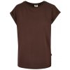 Dámská Trička Ladies Organic Extended Shoulder Tee brown