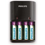 Philips MultiLife SCB1490NB + 4x AA 2100mAh – Hledejceny.cz