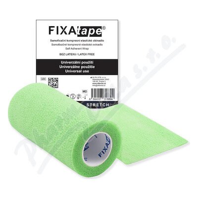 FIXAtape STRETCH samofix.obin.10 x 450 cm neon.zelená – Zboží Dáma