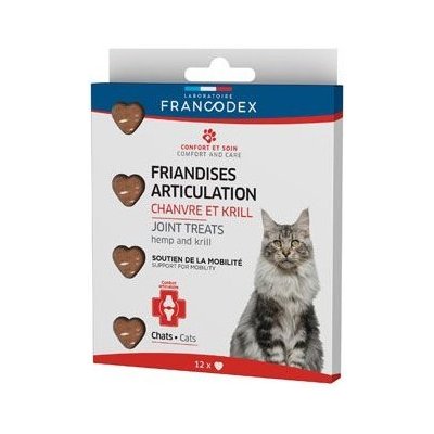 Francodex Pochoutka Joint pro kočky 12 ks