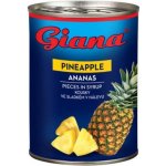 Giana Ananas kousky ve sladkém nálevu 565 g – Zboží Dáma Giana Ananas kousky ve sladkém nálevu 565 g – Zboží Dáma