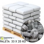 Okrasné kameny Vyberte si balení: Paleta - 33 x 25 Kg - DOPRAVA ZDARMA, Vyberte si velikostní frakci: 3 - 5 cm – Zboží Dáma