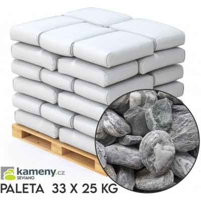 Okrasné kameny Vyberte si balení: Paleta - 33 x 25 Kg - DOPRAVA ZDARMA, Vyberte si velikostní frakci: 3 - 5 cm – Zboží Dáma