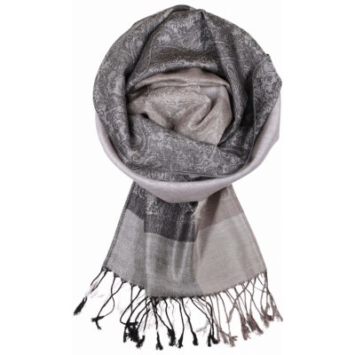 Svratka luxusní pašmína CHZ-1 šedá – Zboží Dáma