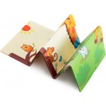 HUMBI hrací dětská prolézací XPE pěna oboustranná plochá lišta vodotěsná extra velký koberec žirafa zvířata – Zboží Mobilmania