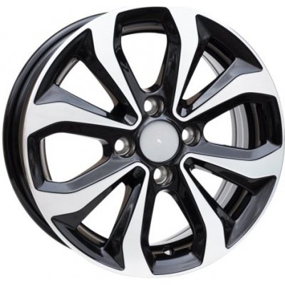Racing Line XF275 6x15 4x100 ET45 black polished – Hledejceny.cz