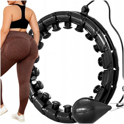 FITNESS MASTER Hula hoop s výstupky 42 cm černý – Zboží Dáma