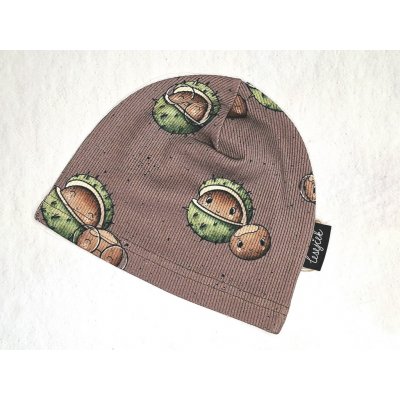 Lesejček Čepice jednovrstvé rok Vzor Kaštánci – Zbozi.Blesk.cz