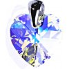 Přívěsky Čištín Stříbrný přívěsek s krystalem Swarovski AB crystal srdce P 1302