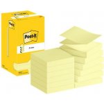 3M POSTIT Samolepicí blok poznámkových lístků, „Z“, 76 × 76 mm, 12 × 100 listů, 3M POST-IT, kanárkově žlutý 7100290167 – Hledejceny.cz