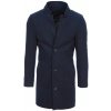 Pánský kabát Pánský jednořadý elegantní kabát Marco cx0429 tmavě modrá