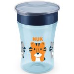 Nuk hrníček Magic 360° modrý tiger 230 ml – Zboží Dáma